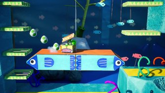 Yoshi's Crafted World_Many Fish in the Sea