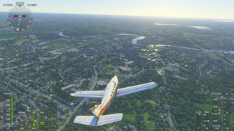 Microsoft Flight Simulator_Auray et Brech - Bretagne - 56 (HDR)