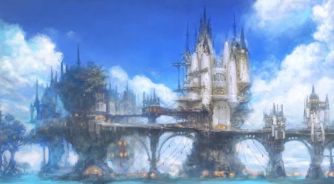 Les paysages de Final Fantasy XIV