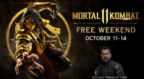 Mortal Kombat 11 playable for free this weekend