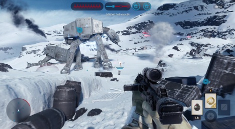 Nos videos Xbox One de SW Battlefront Beta